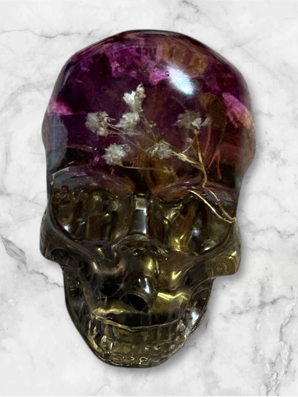 Flower skull